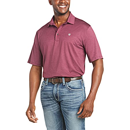Men's Malbec Charger 2.0 Short Sleeve Polo Shirt