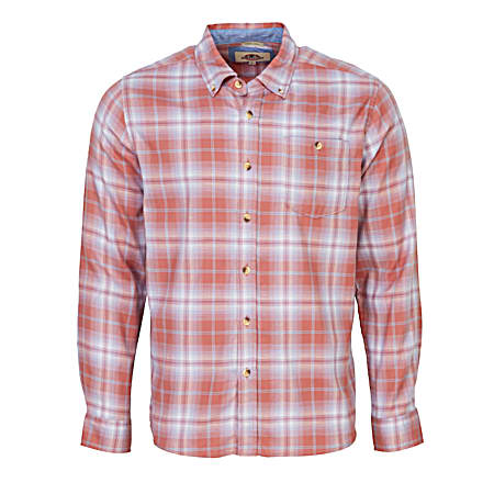 Men's Twin Lakes Long Sleeve Button Down Woven Shirt