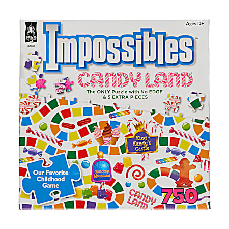 750 pc Impossibles Hasbro Jigsaw Puzzle - Assorted