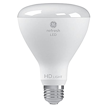 8W LED BR30 Refresh HD Daylight Frosted Light Bulbs - 2 Pk