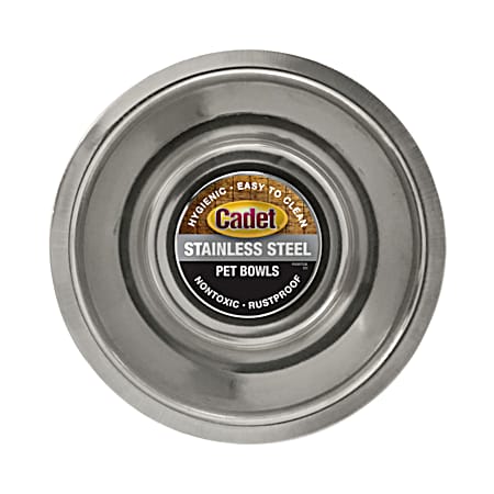 1 qt Stainless Steel Dog Dish