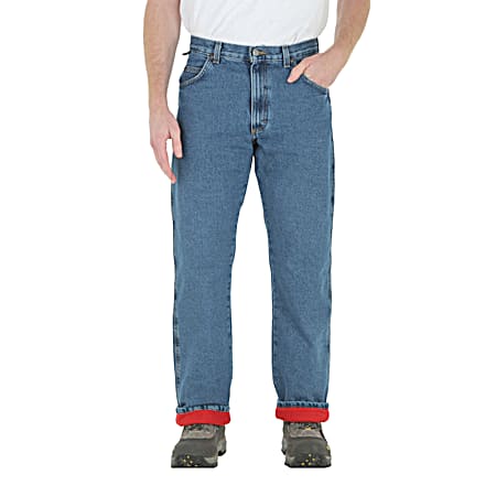 Men's Rugged Wear Thermal Jeans