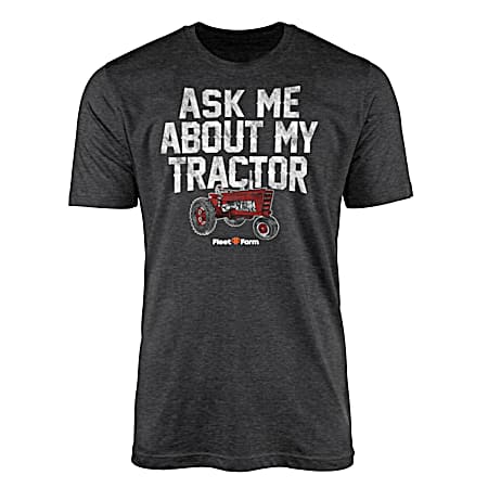 Men's Dark Heather My Tractor Short Sleeve Shirt