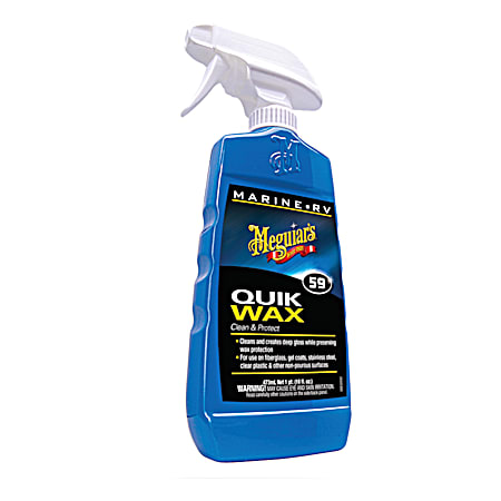 16 oz Marine/RV Quik Wax Clean & Protect Spray