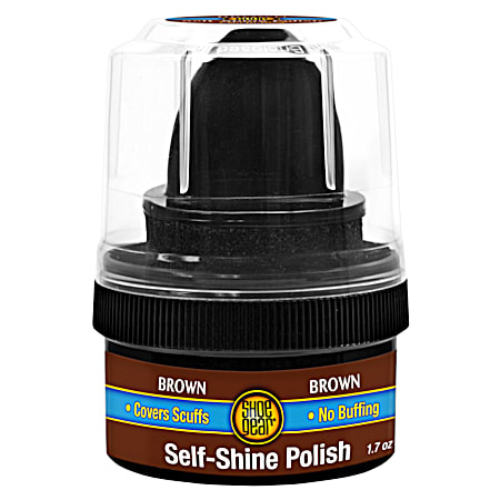 Shoe Gear Self-Shine Cream Polish - Brown