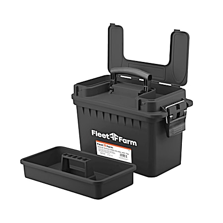 Tactical Ammo/Utility Dry Box w/Tray