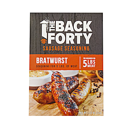 5 lb Fresh Bratwurst Sausage Seasoning Kit