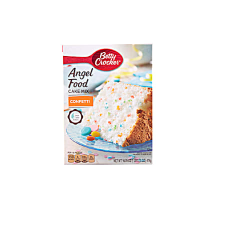 16.75 oz Confetti Angel Food Cake Mix