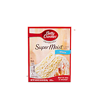 Delights Super Moist 16.25 oz White Cake Mix