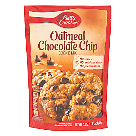 17.5 oz Oatmeal Chocolate Chip Cookie Mix