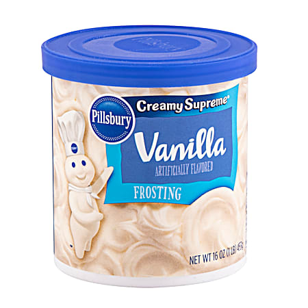 Creamy Supreme 16 oz Vanilla Frosting