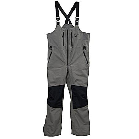 Men's Fishing WaveTamer Cool Grey/Jet Black Bibs