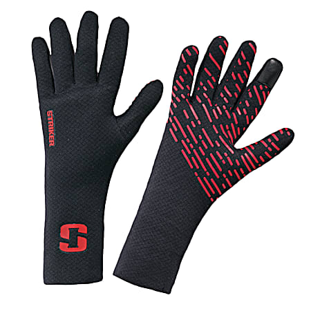 Adult Stealth Black Gloves