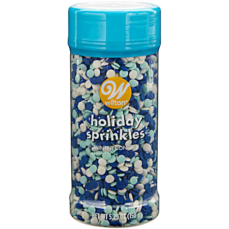 5.29 oz Winter Confetti Holiday Sprinkles