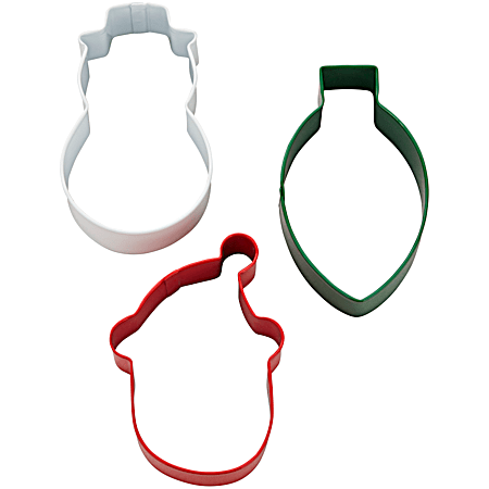 Christmas Cookie Cutters, Set of 3