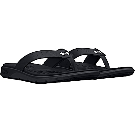 Men's Black/White Ignite 7 Slide Sandals