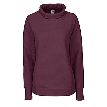 Women's Quilt Jacquard Sweater