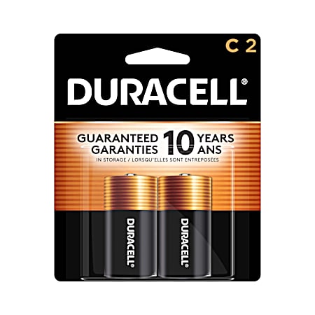 Coppertop C Batteries - 2 Pk