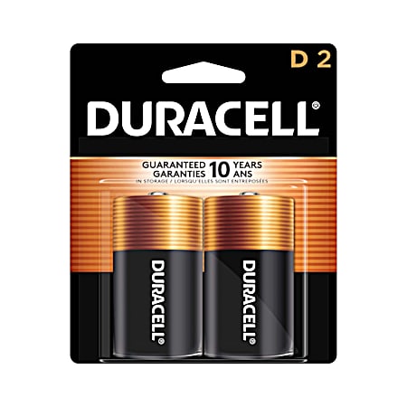 Coppertop D Batteries - 2 Pk