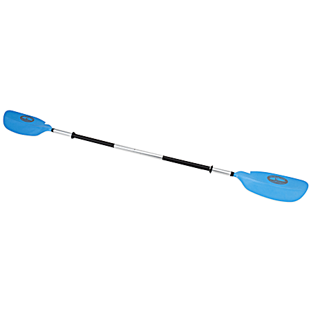 8 ft. Blue Asymmetrical Kayak Paddle