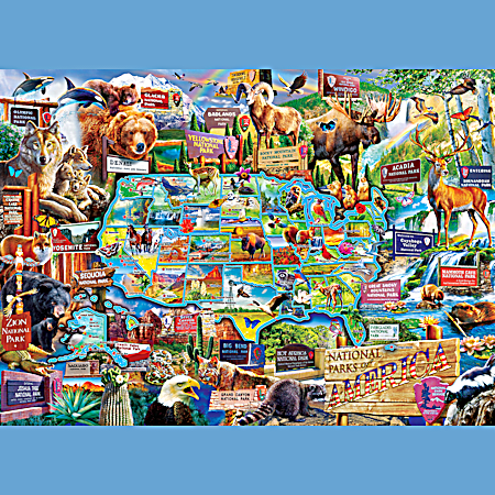 National Parks of America Puzzle - 1000 Pc.