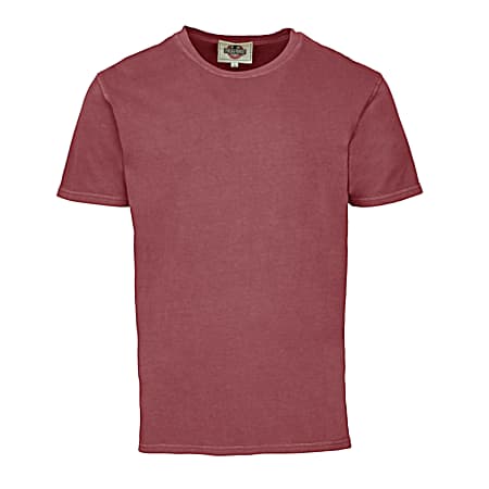 Men's Pigment-Dyed Short Sleeve Shirt