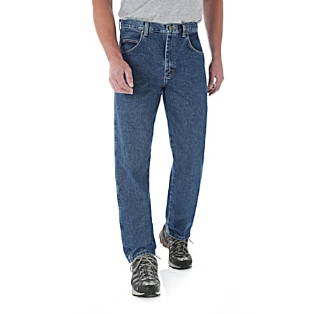 Men's Antique Indigo Relaxed Fit Jeans