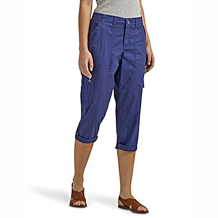 Women's Flex-To-Go Relaxed Fit Cargo Capris