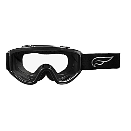 Adult FM600 Ignite Black Goggles