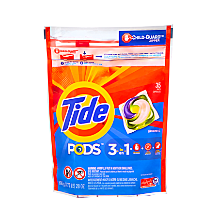 Original Scent Laundry Detergent Pods - 35 Ct.
