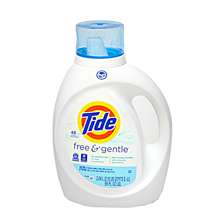 69 oz Free & Gentle Liquid Laundry Detergent