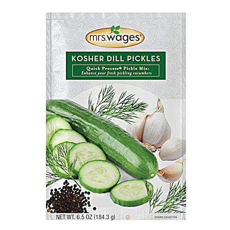 6.5 oz Quick Process Kosher Dill Pickle Mix