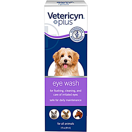 3 fl oz Vetericyn Plus Eye Wash for All Animals