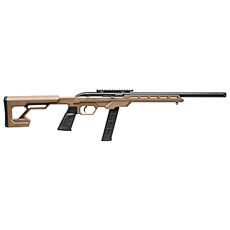 22 LR 64 Precision 20-Round FDE Rifle