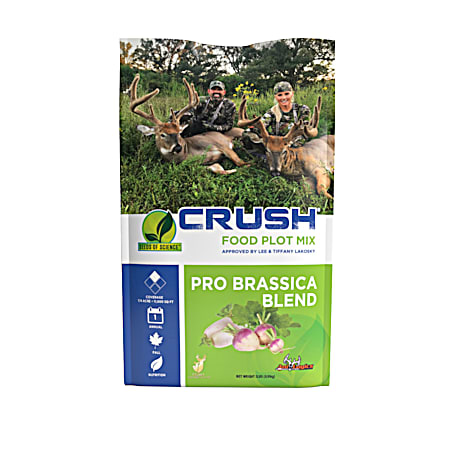 2 Lb Crush Pro Brassica Blend Food Plot Mix