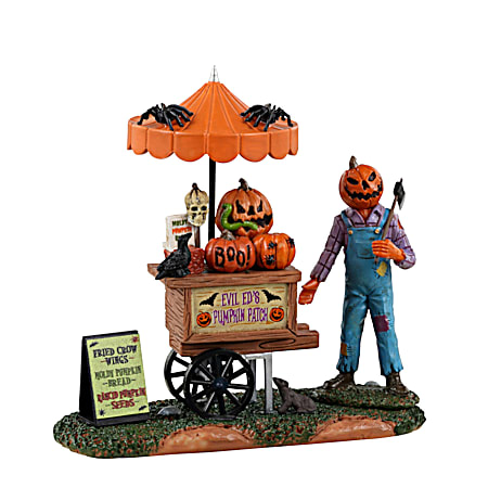 Pumpkin Patch Vendor Figurine