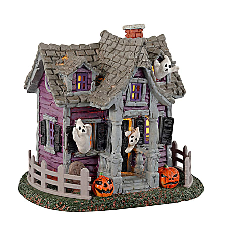 Ghost Cottage Figurine