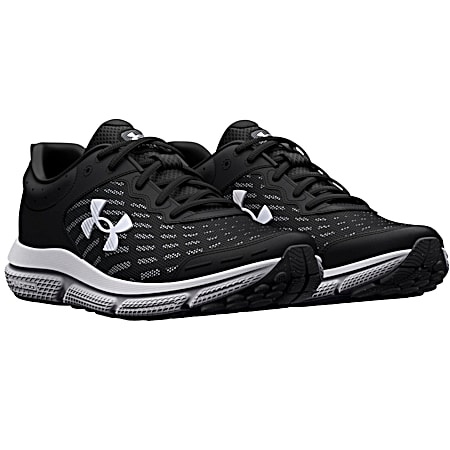 Men's Charged Assert 10 Black/White Running Shoes
