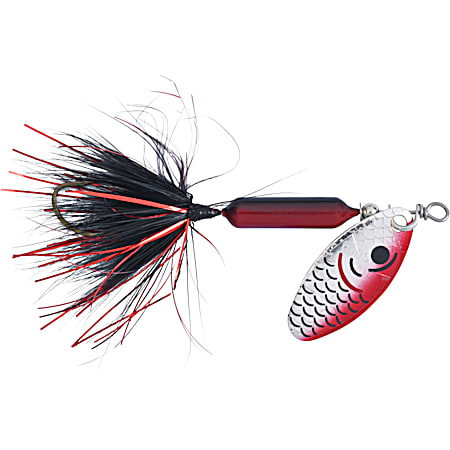 Rooster Tail - Tinsel Black