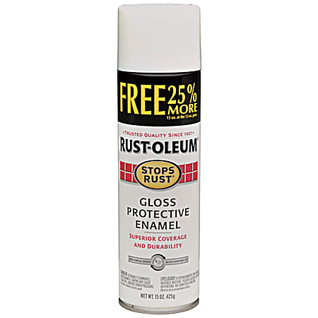 Stops Rust 15 oz Gloss Protective Enamel Spray Paint