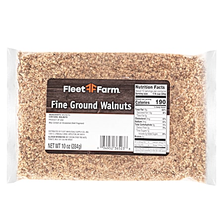 10 oz Fine Ground Walnuts