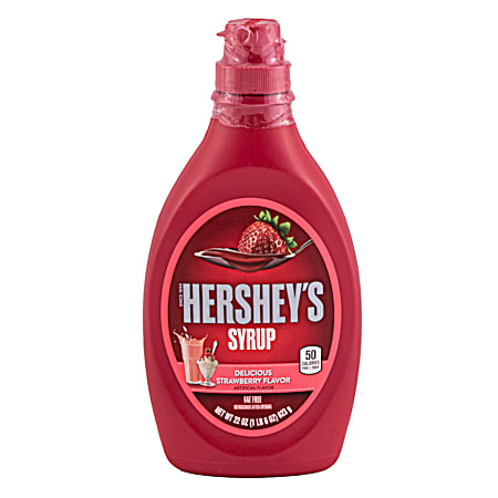 22 oz Strawberry Flavored Syrup