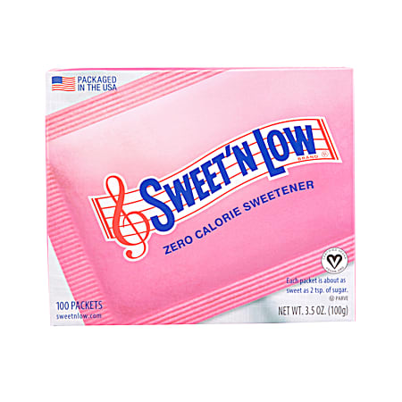 3.5 oz Zero Calorie Sweetener - 100 Pk