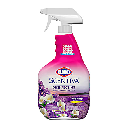 32 fl oz Scentiva Multi-Surface Tuscan Lavender Jasmine Cleaner Spray