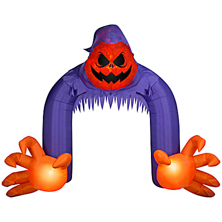 Airblown Jack-O'-Lantern Reaper Archway Inflatable