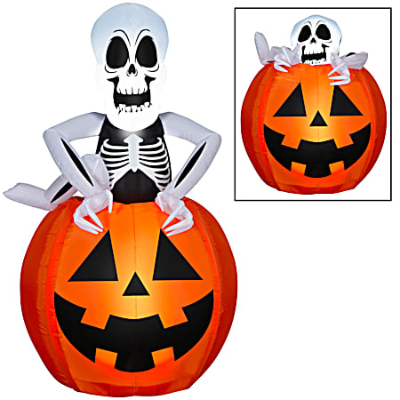 Airblown Animated Rising Skeleton Inflatable