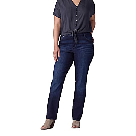 Women's Niagara Stretch Relaxed Fit Straight Leg Petite Jeans