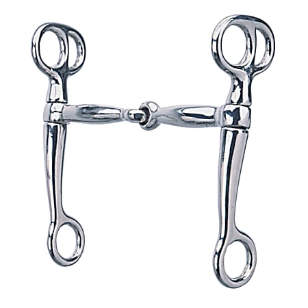 Weaver Leather 5 in Nickel Plated Tom Thumb Bit
