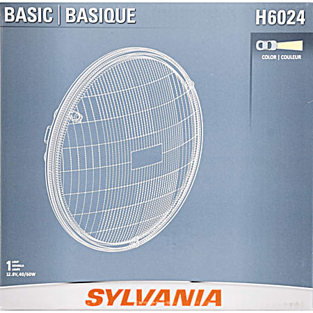 Basic Halogen Sealed Beam Headlight - H6024BX