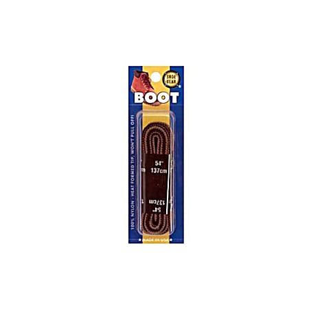 Shoe Gear Round Boot Lace - Brown